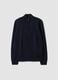 Blue regular-fit long-sleeve half-zip top_0