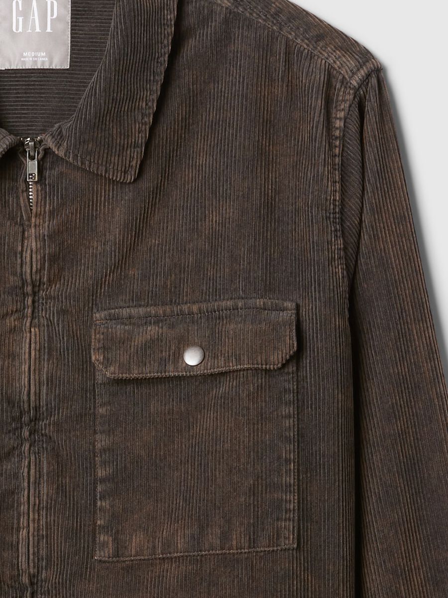 Shacket full-zip in corduroy_4