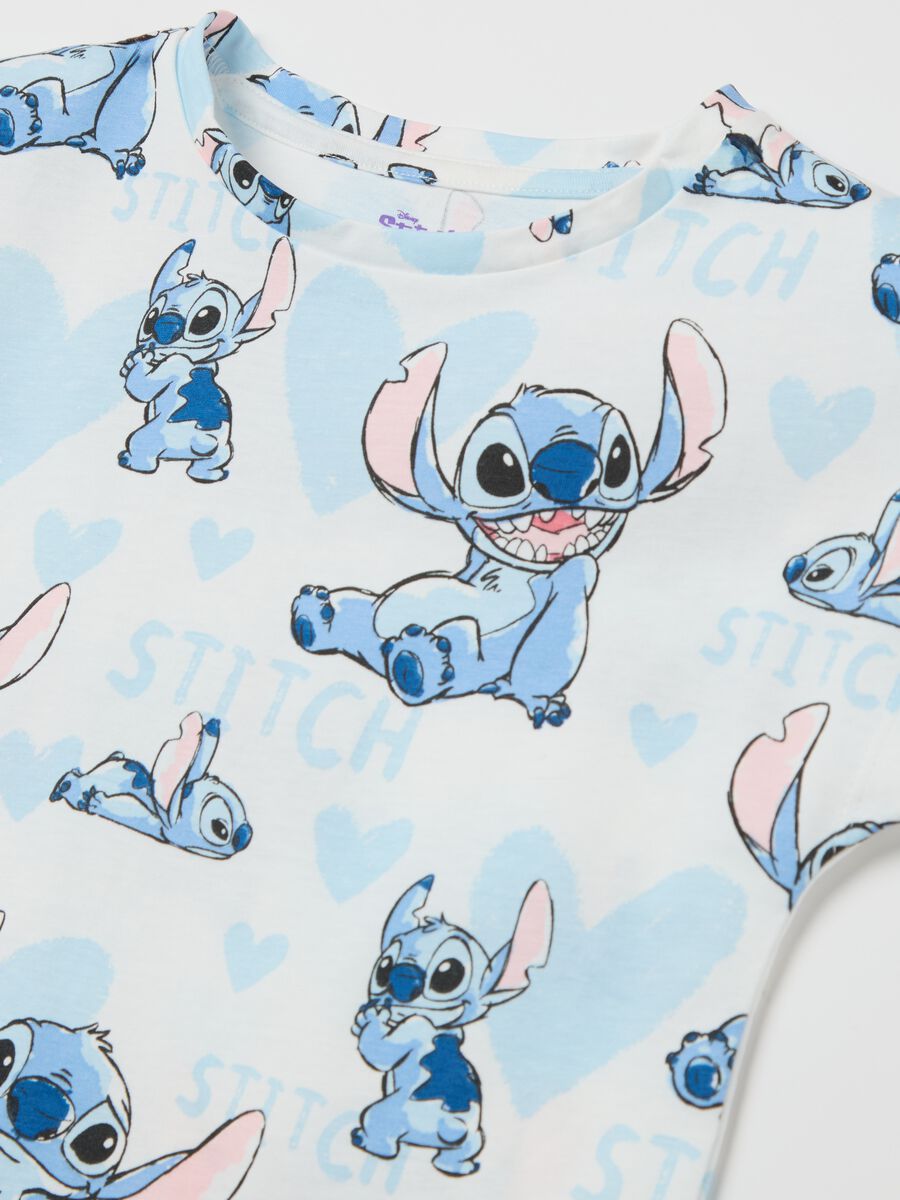 Short pyjamas with Stitch print_2