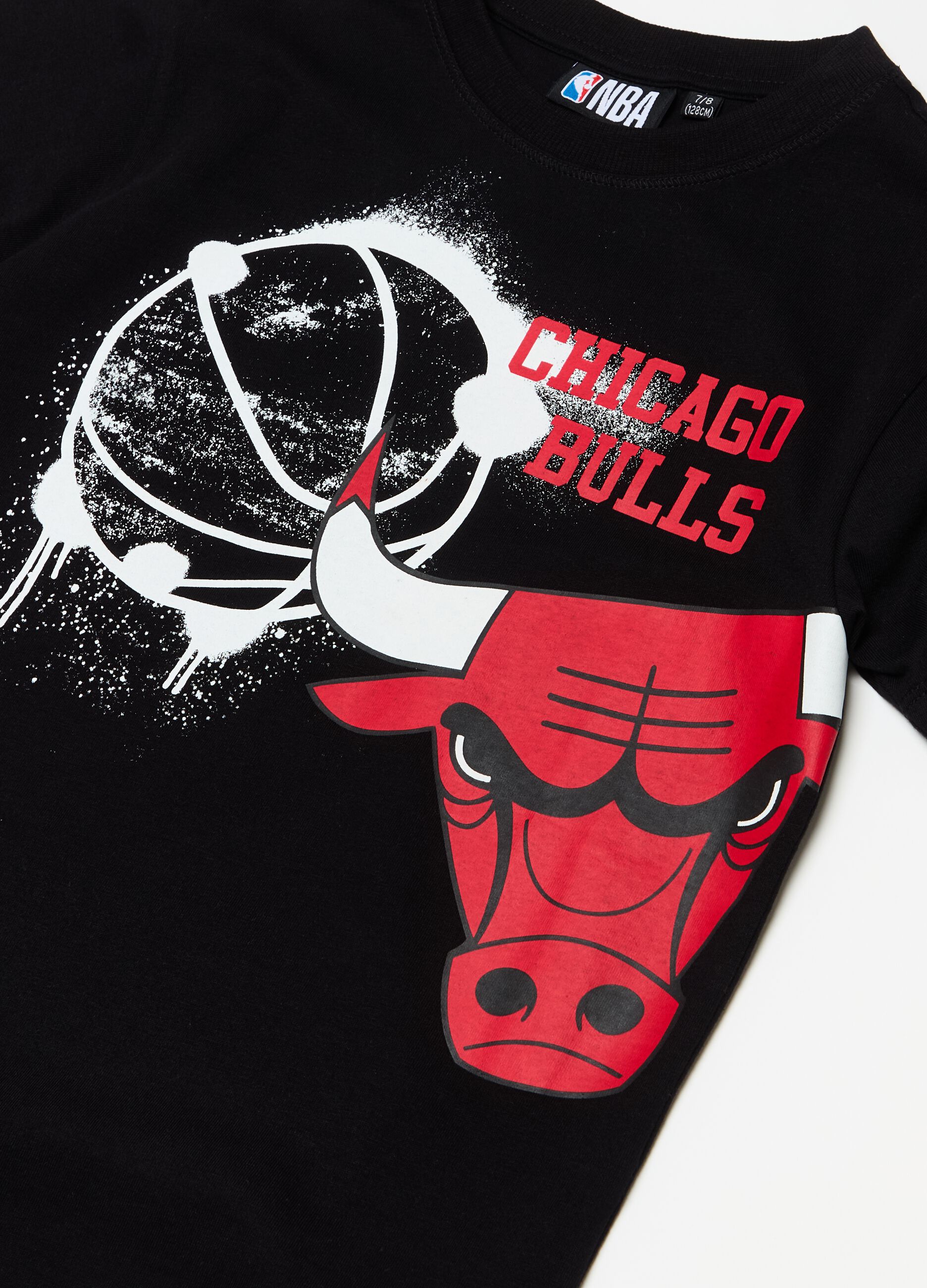 T-shirt con stampa NBA Chicago Bulls