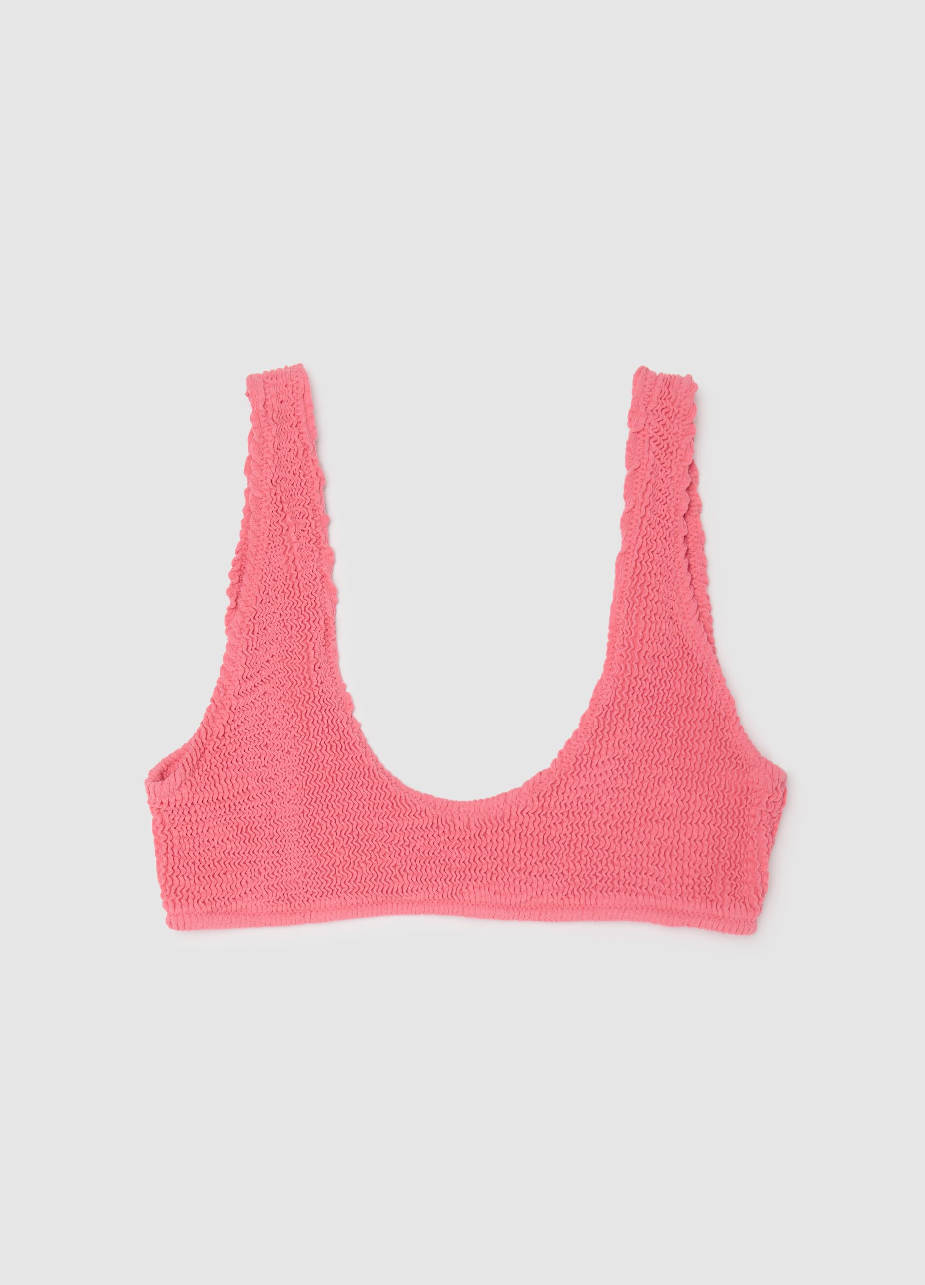Women's Pink Stretch Fabric Bikini