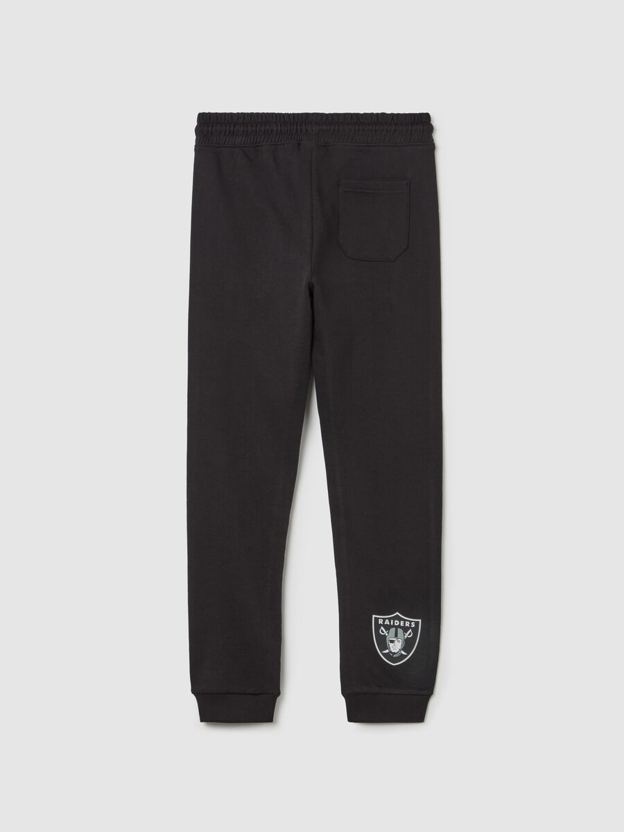 Joggers with drawstring and Las Vegas Riders print_4