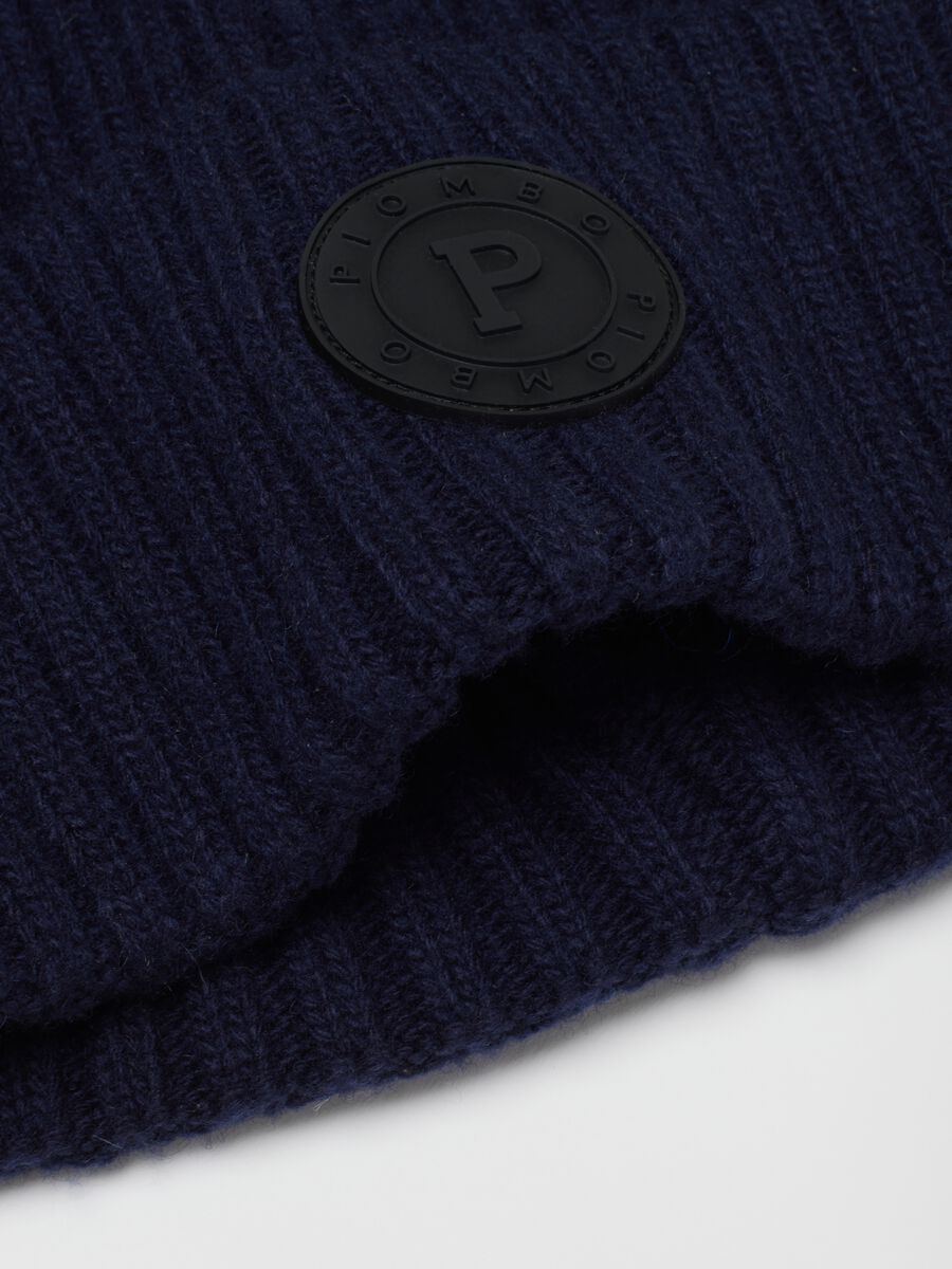 Blue Wool Blend Hat_3