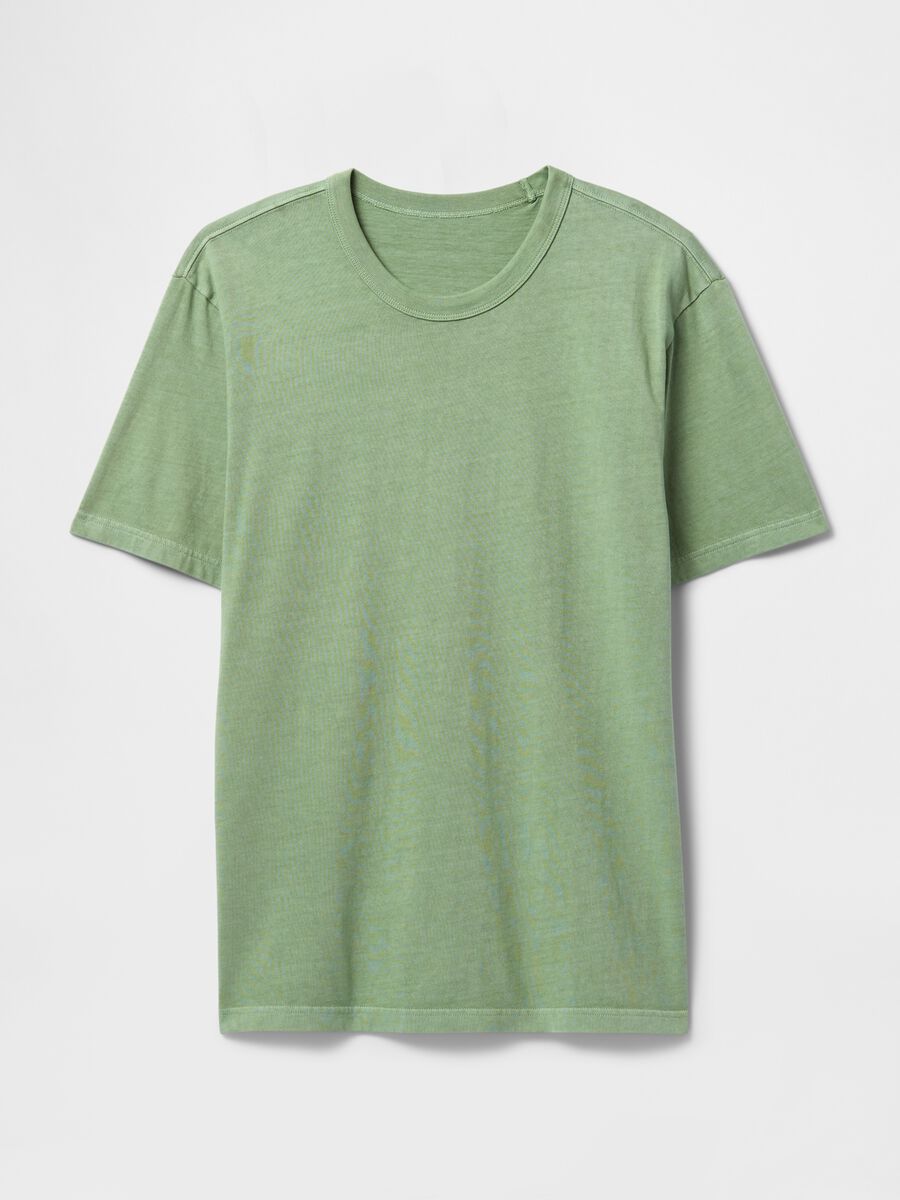 Gap Green Short Sleeve Cotton T-Shirt_4