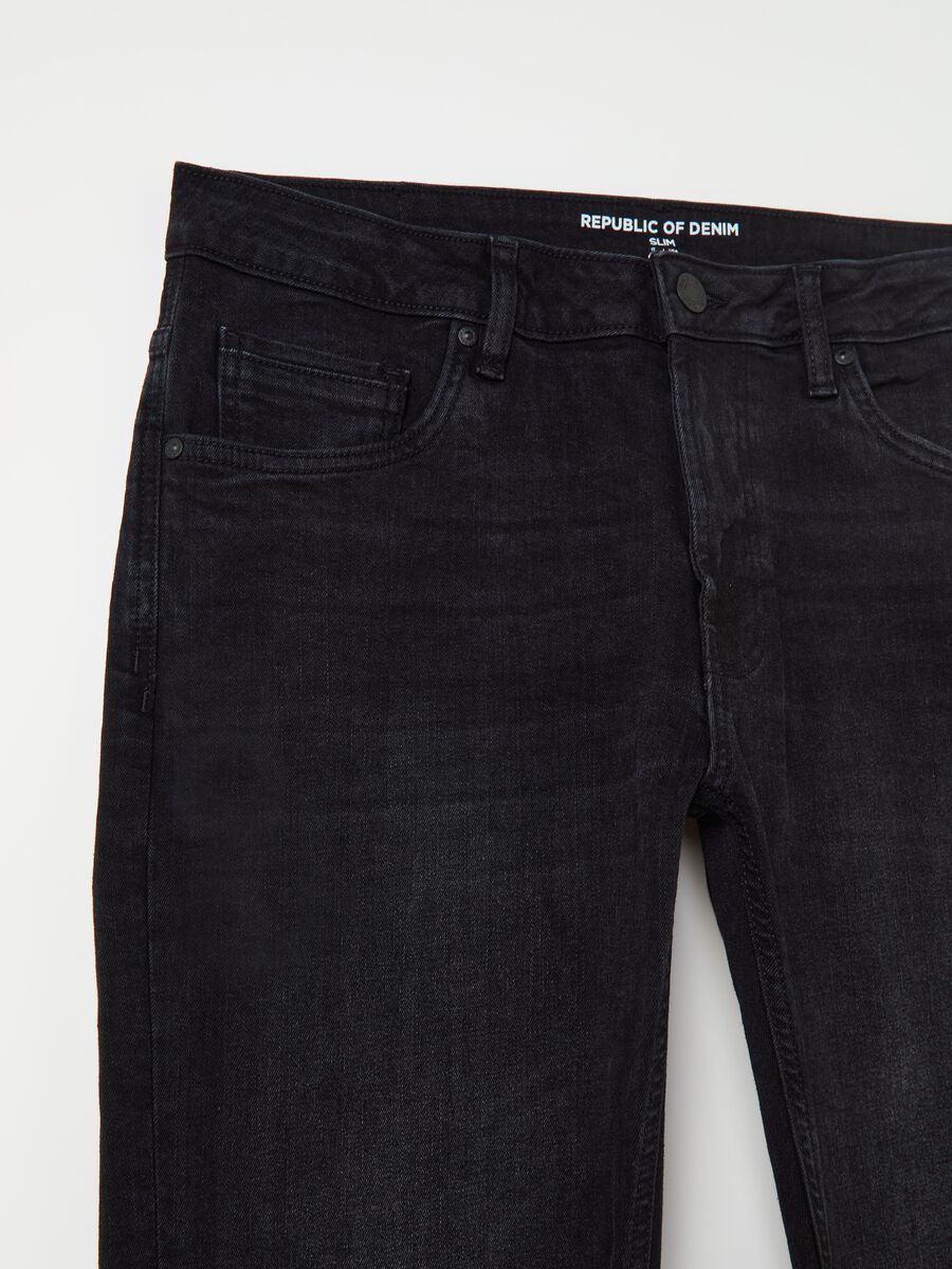Jeans slim fit cinque tasche_5