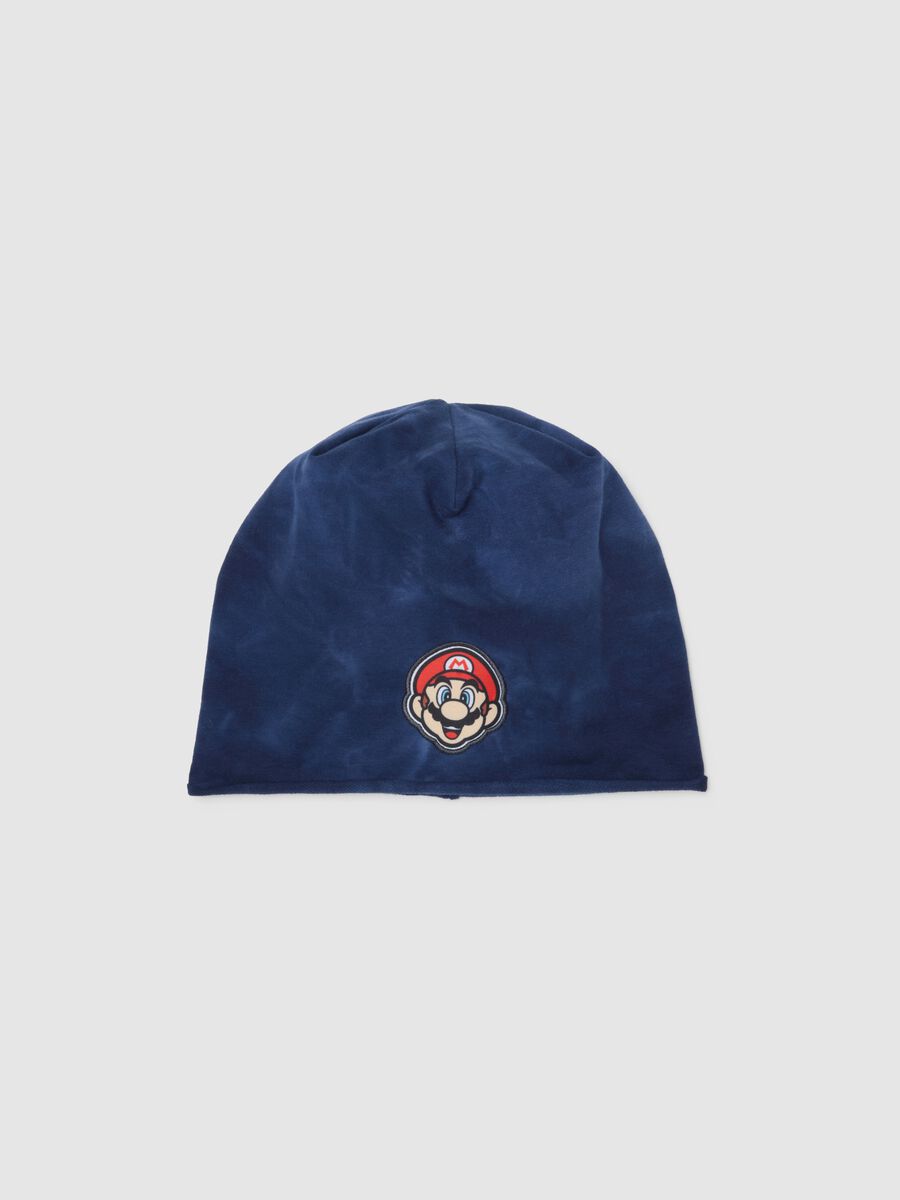 Blue Stretch Cotton Children's Hat_0