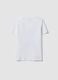 T-shirt bianca in puro cotone jersey e stampa cagnolino regular fit_1