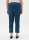 Women's blue denim regular fit jeggings_3