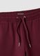Purple flare trousers in pure organic cotton_1
