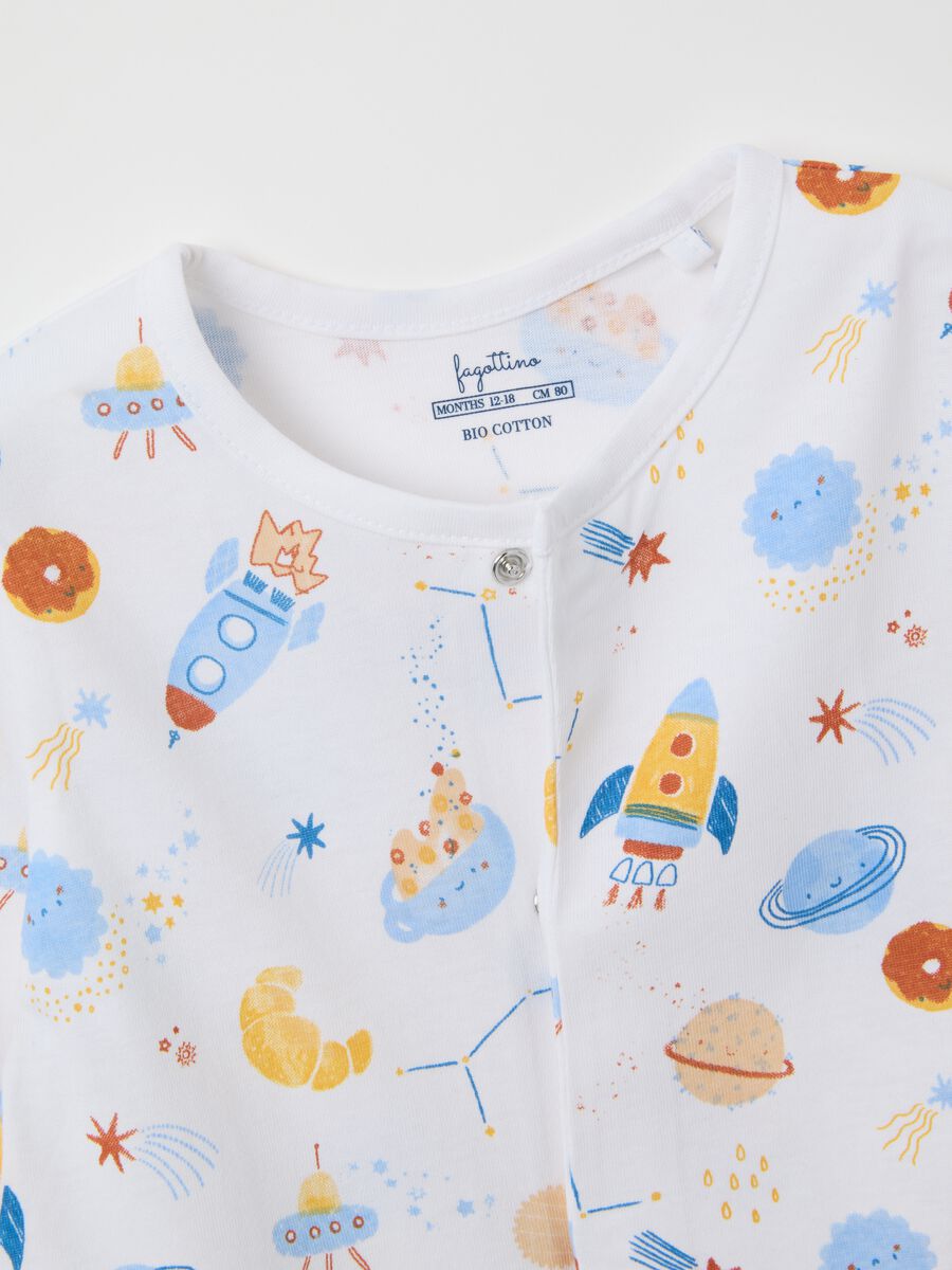 Multicolor Pure Cotton Baby Romper_2