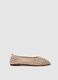 Ballerine beige comode con design traforato_0