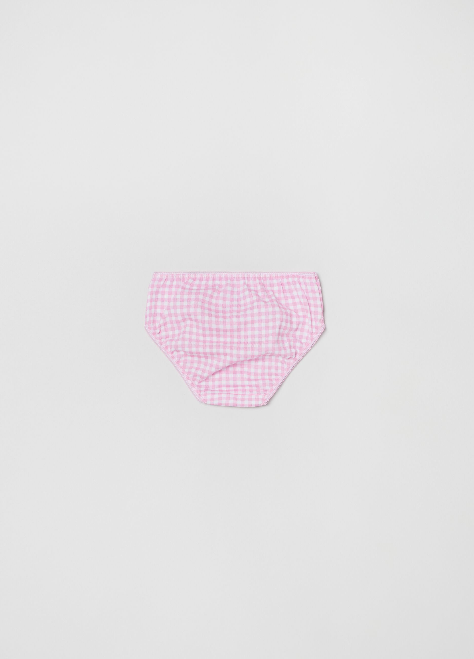 Tripack slip in cotone con fiocchetto_1