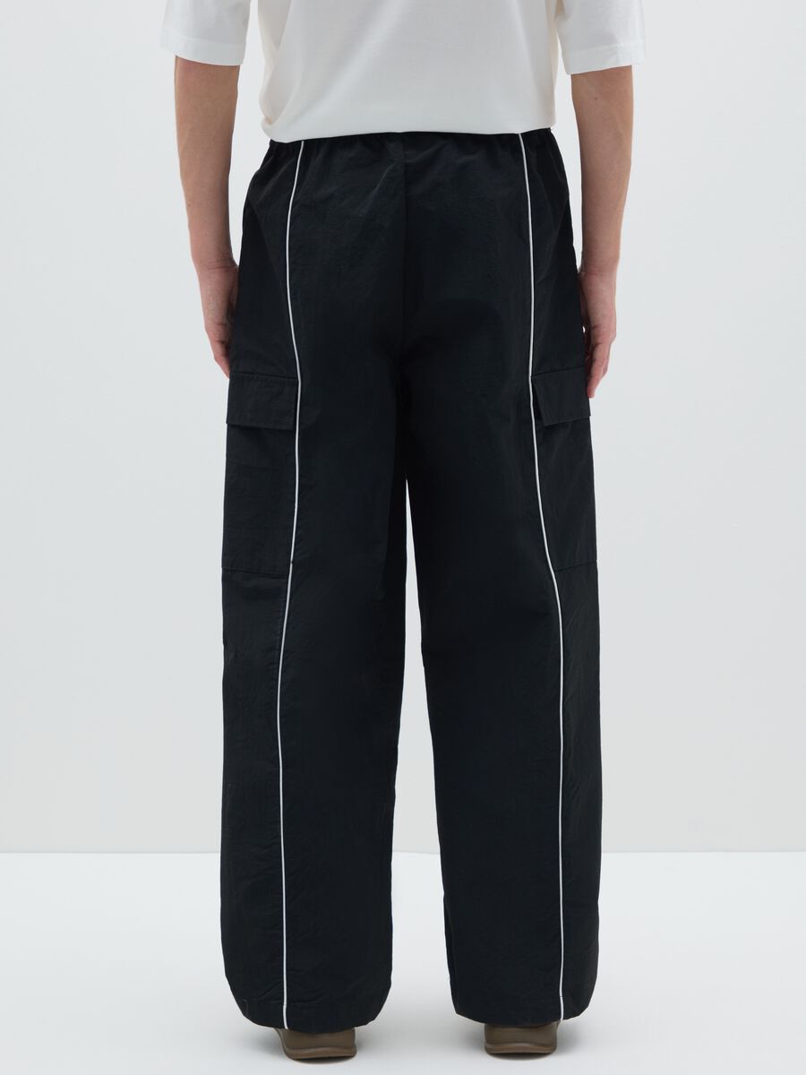 Pantaloni neri regular fit_2