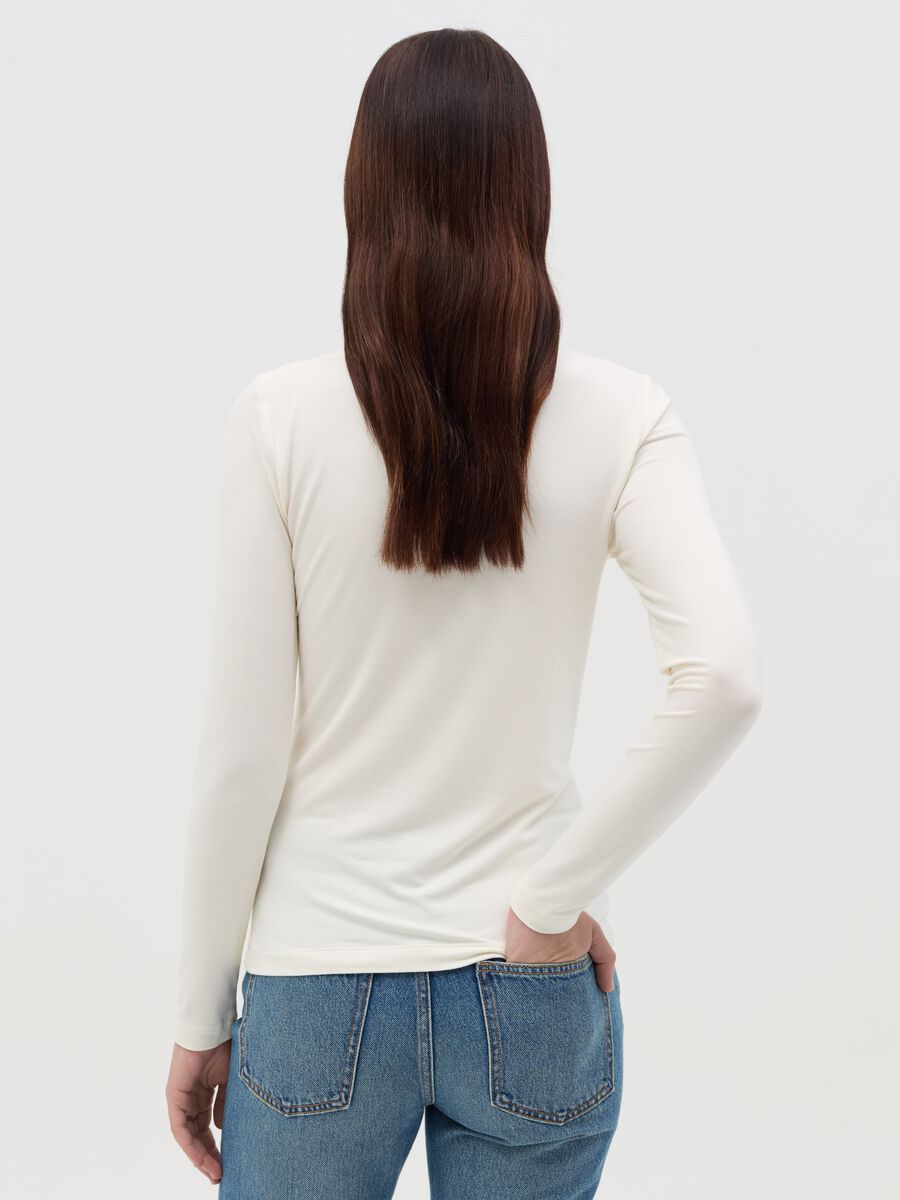 T-shirt with boat neck_3