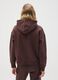 Brown cotton blend sweatshirt regular fit_2