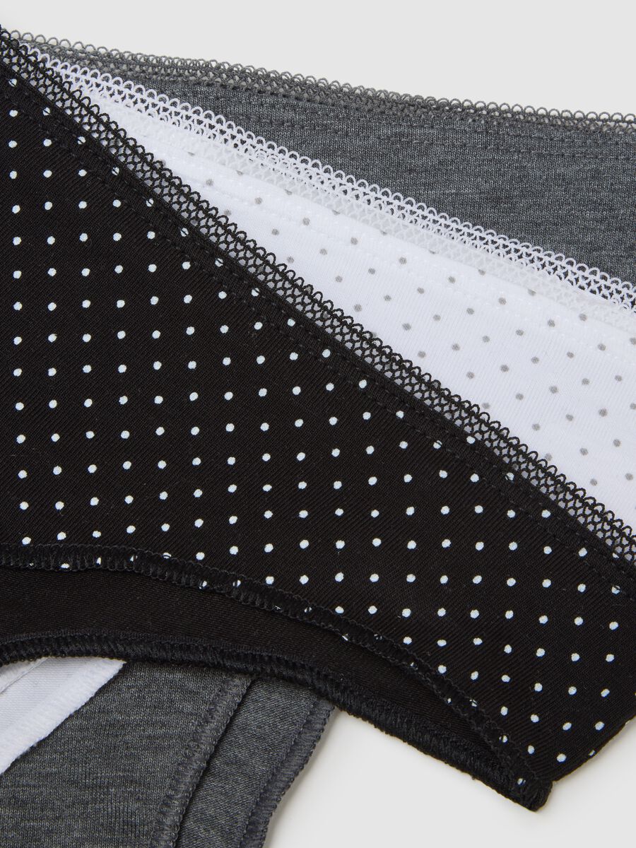 Tripack slip brasiliana in misto cotone multicolor regular fit_5