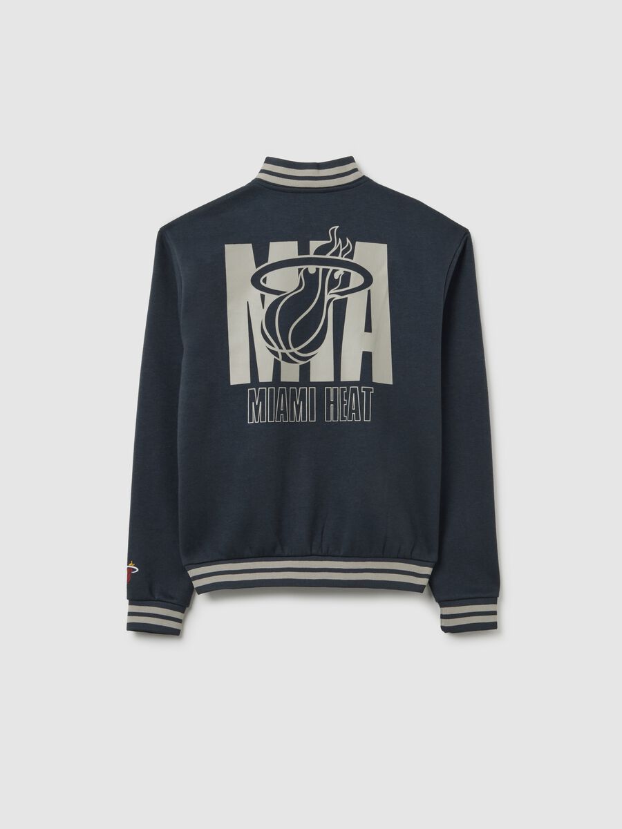 Felpa da bambino in misto cotone multicolor regular fit Miami Heat_1