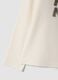 White stretch cotton Minnie print top_3