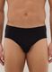Twin-Pack Black Stretch Cotton Regular Fit Briefs_1