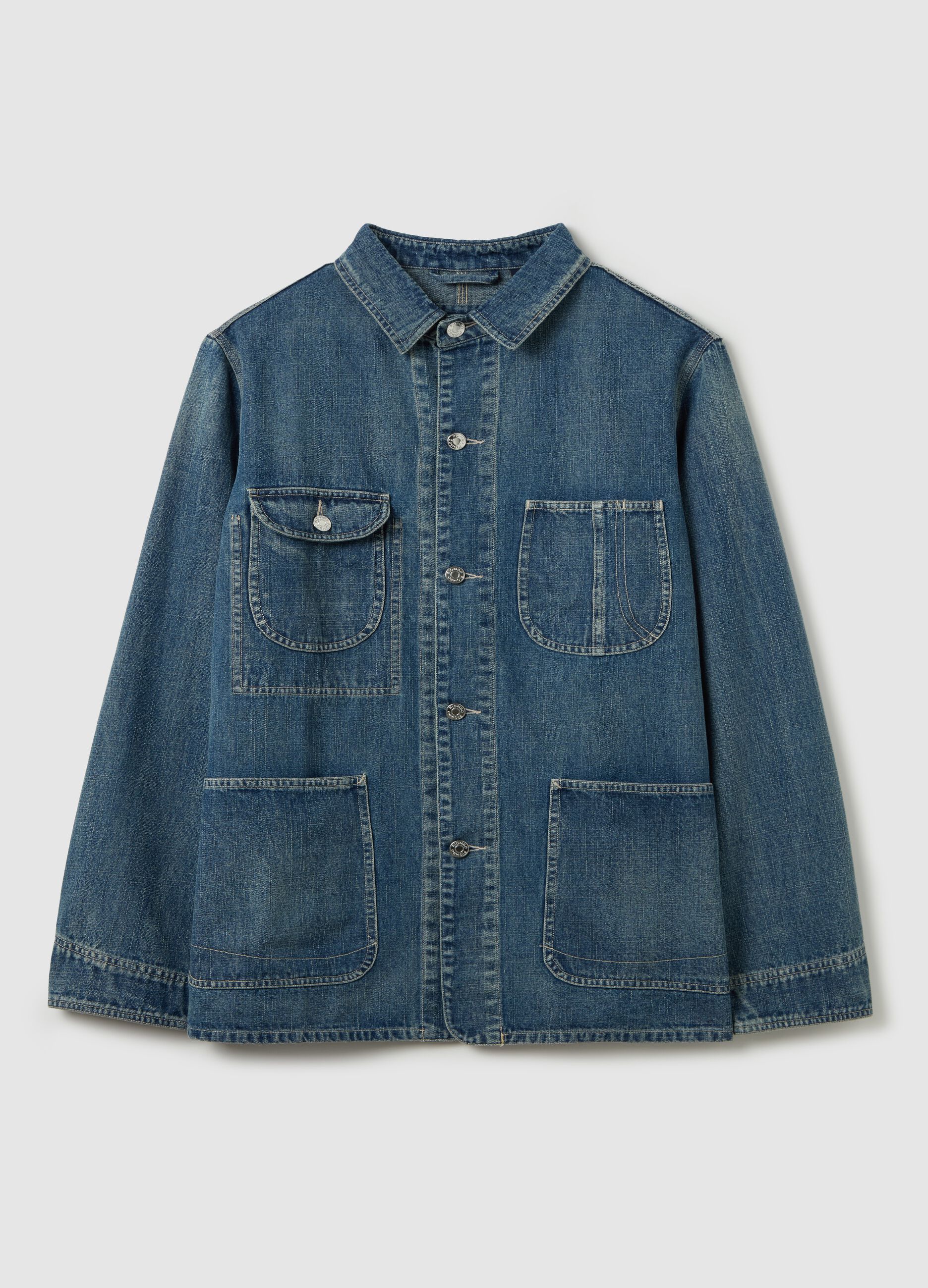 Shacket in denim