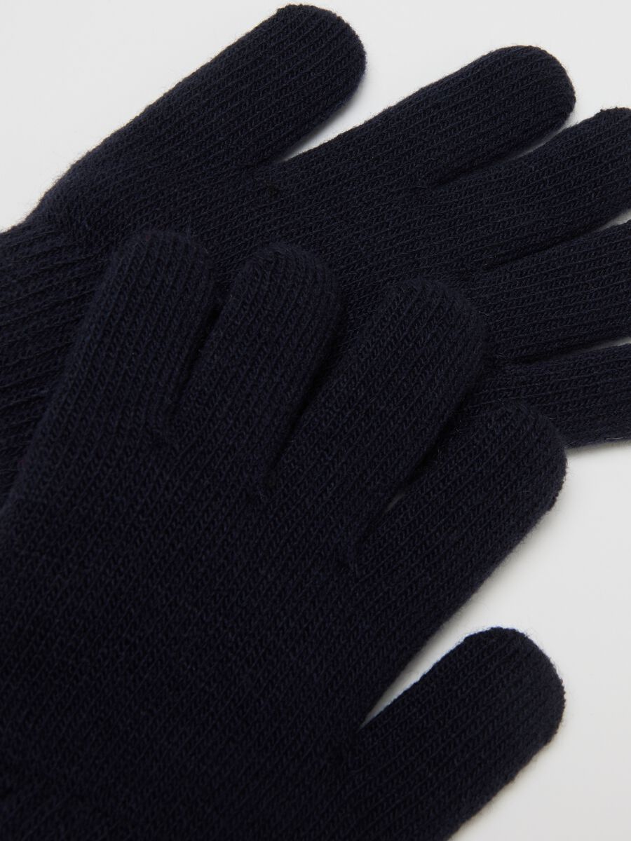 Children's Black Gloves_2