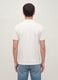 White pure cotton piqu&eacute; polo shirt with classic collar, regular fit_2