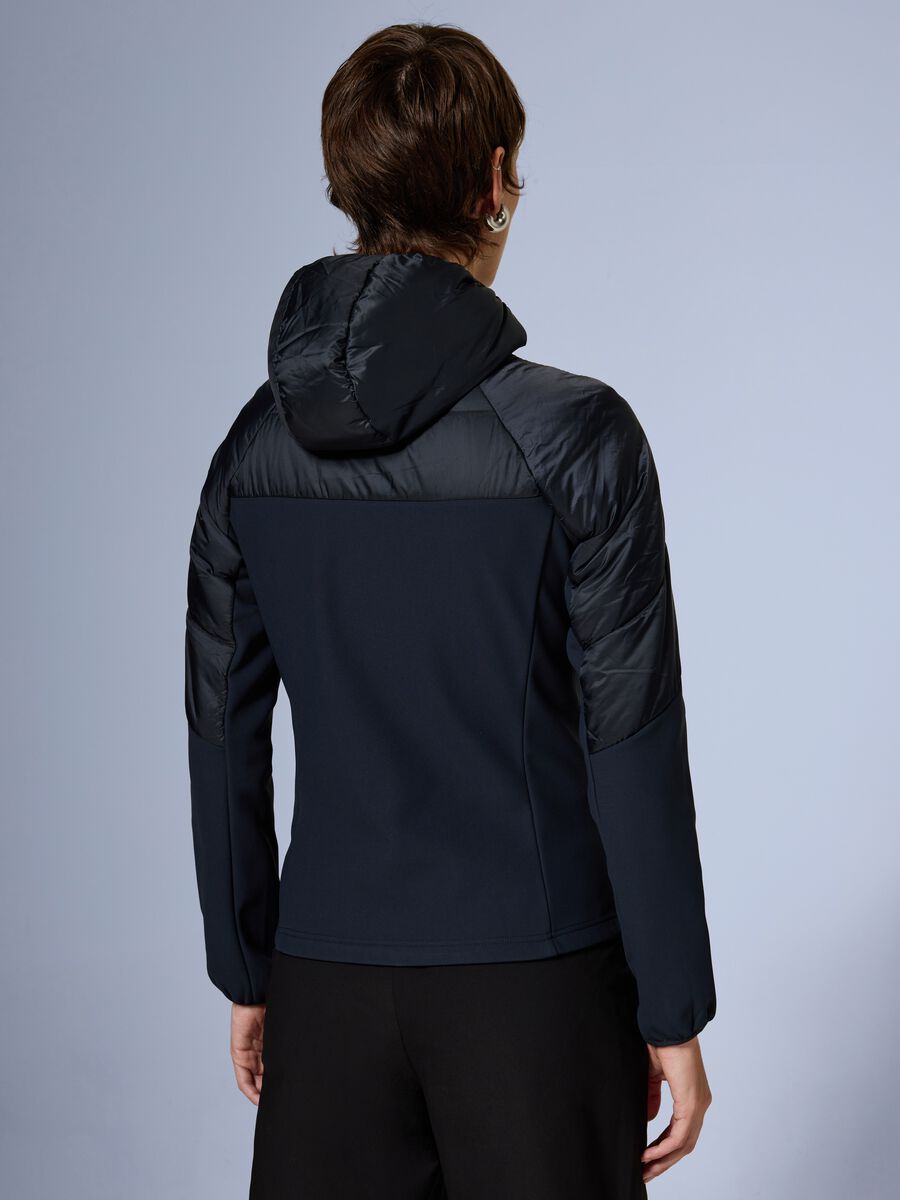 Giacca ibrida full zip con cappuccio ALTAVIA WITH DEBORAH COMPAGNONI_3
