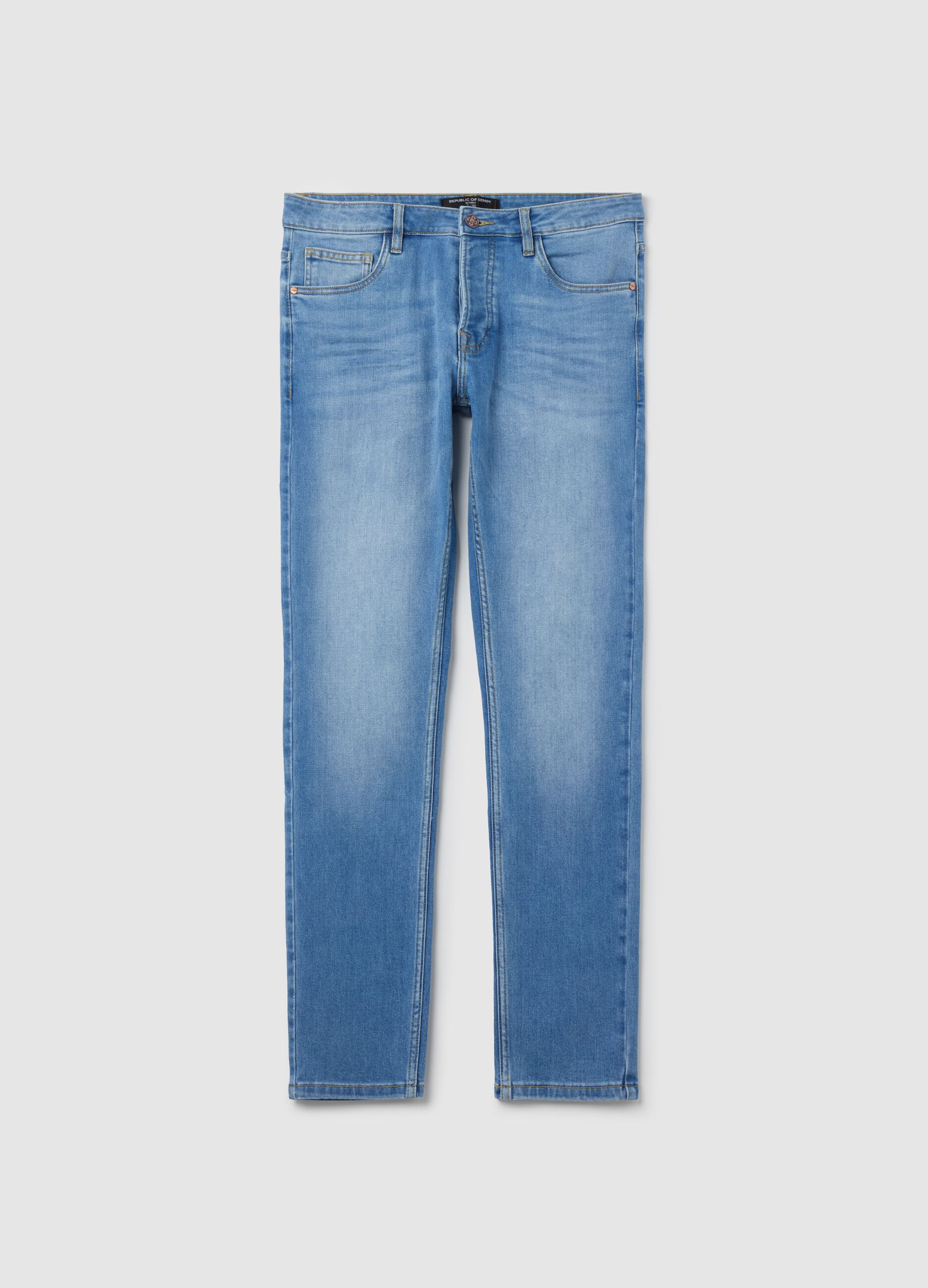 Skinny-fit jeans with five pockets