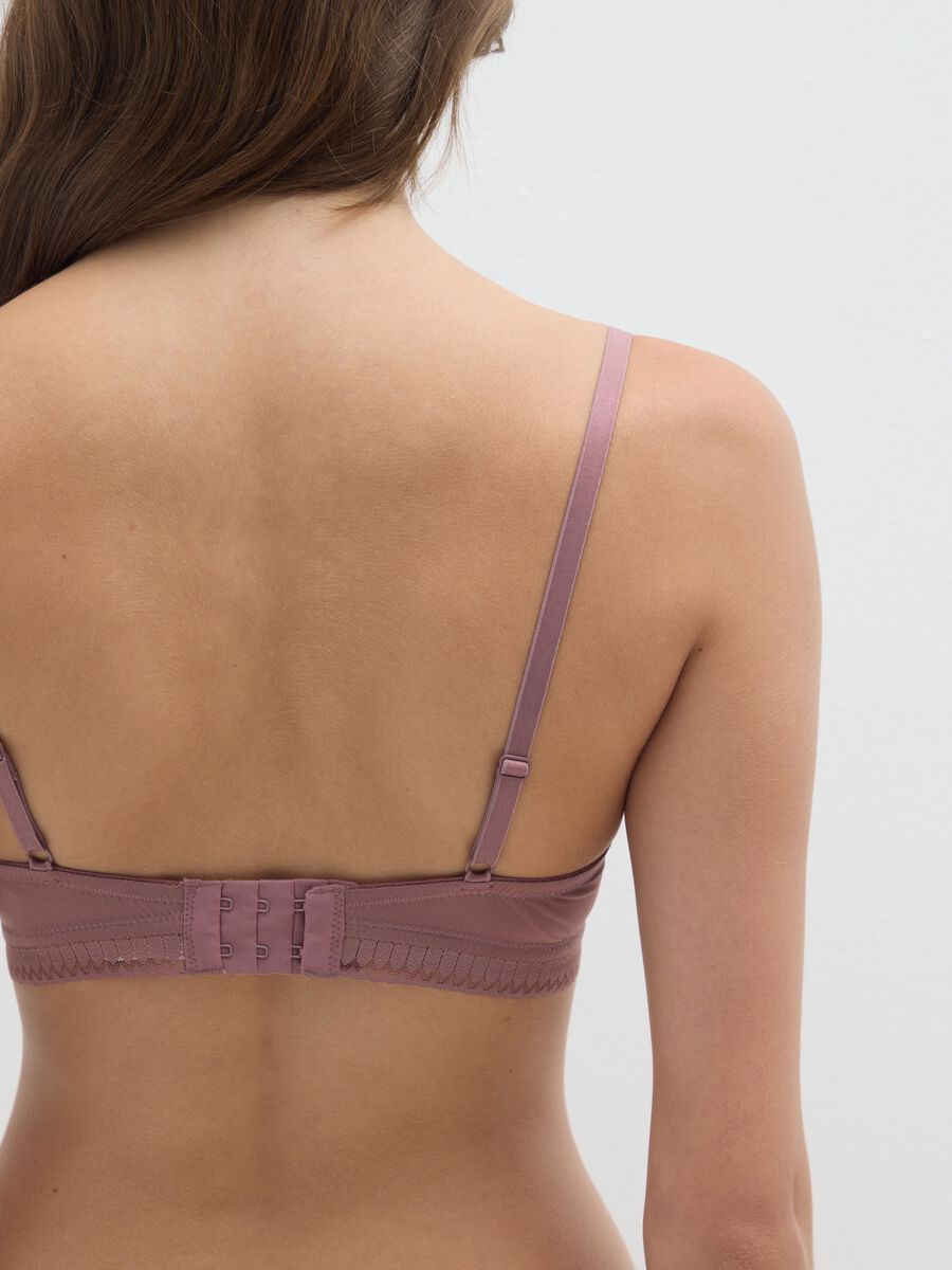 Reggiseno a triangolo rosa in tessuto elasticizzato_2