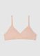 Girls' Beige Stretch Cotton Bra_0