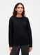 Black cotton sweater_0