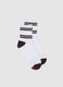 White socks with black stripes_0