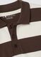 Brown striped pure cotton polo shirt, regular fit_1