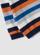 Multicolour striped pure cotton jumper for baby boy_3