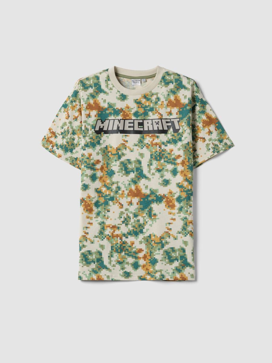 Multicolour pure cotton short-sleeve T-shirt_3