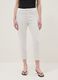 Skinny jeans in white stretch cotton blend_1