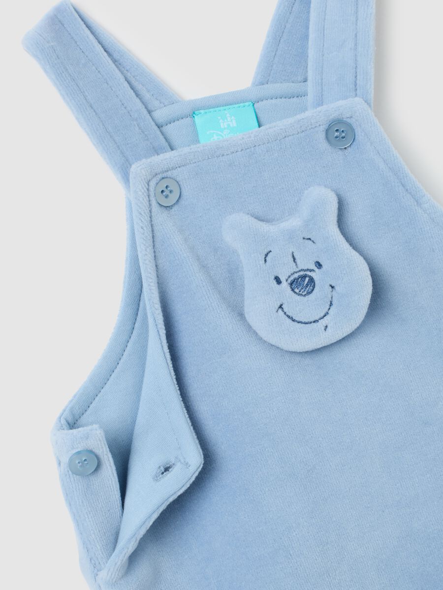 Newborn Set in Blue Cotton Blend_2