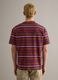 Multicolour striped pure cotton relaxed fit T-shirt_2