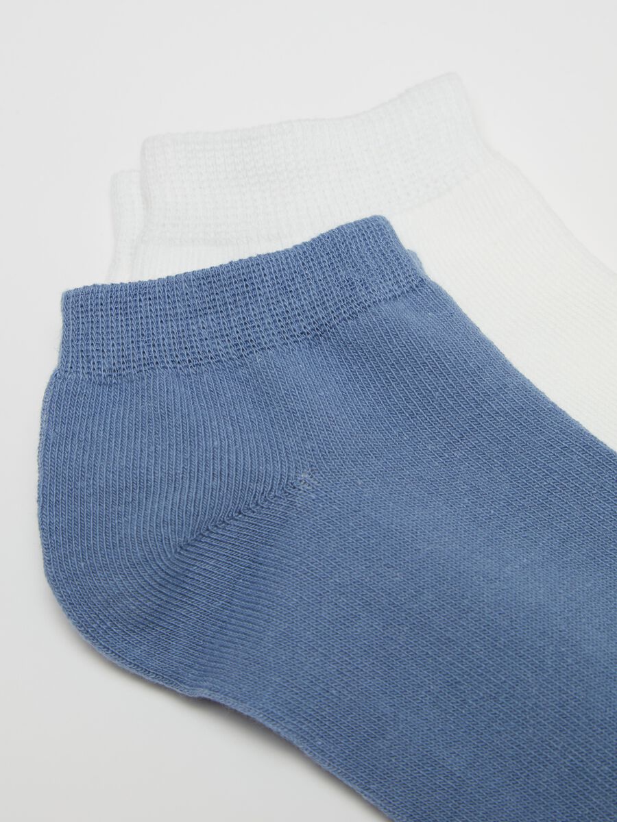 Three-pair pack sneaker liners with teddy bear embroidery_1