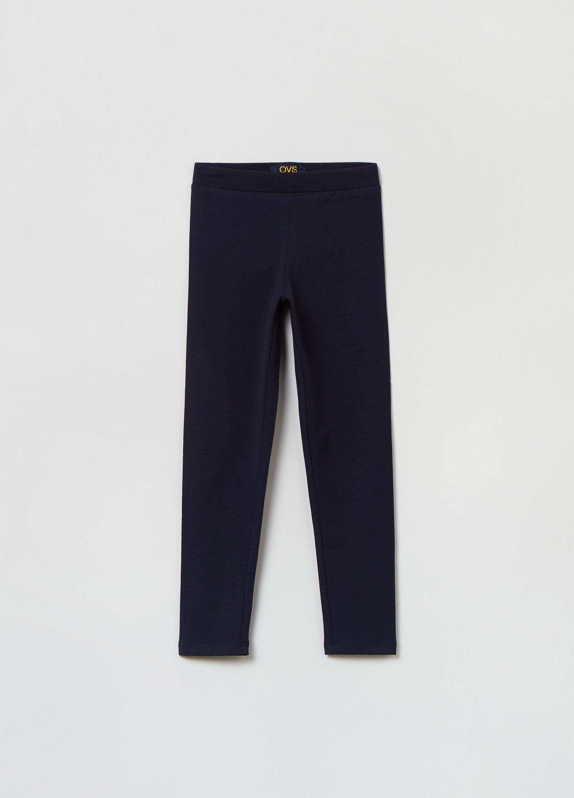 Leggings in cotone stretch