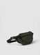 Marsupio verde con tasche zip e cintura regolabile idrorepellente_0