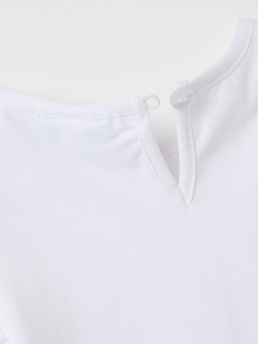 White Tank Top with Disney Tweety Print_3