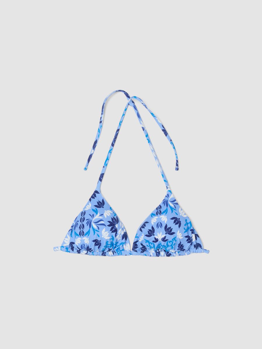 Top bikini triangolo azzurro in tessuto elasticizzato_4