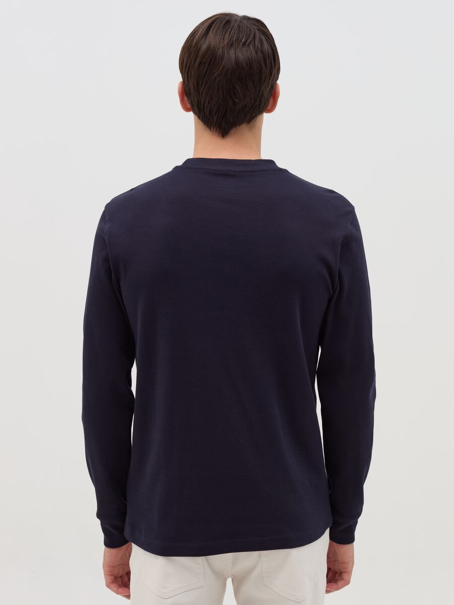 Long-sleeved T-shirt in cotton_3