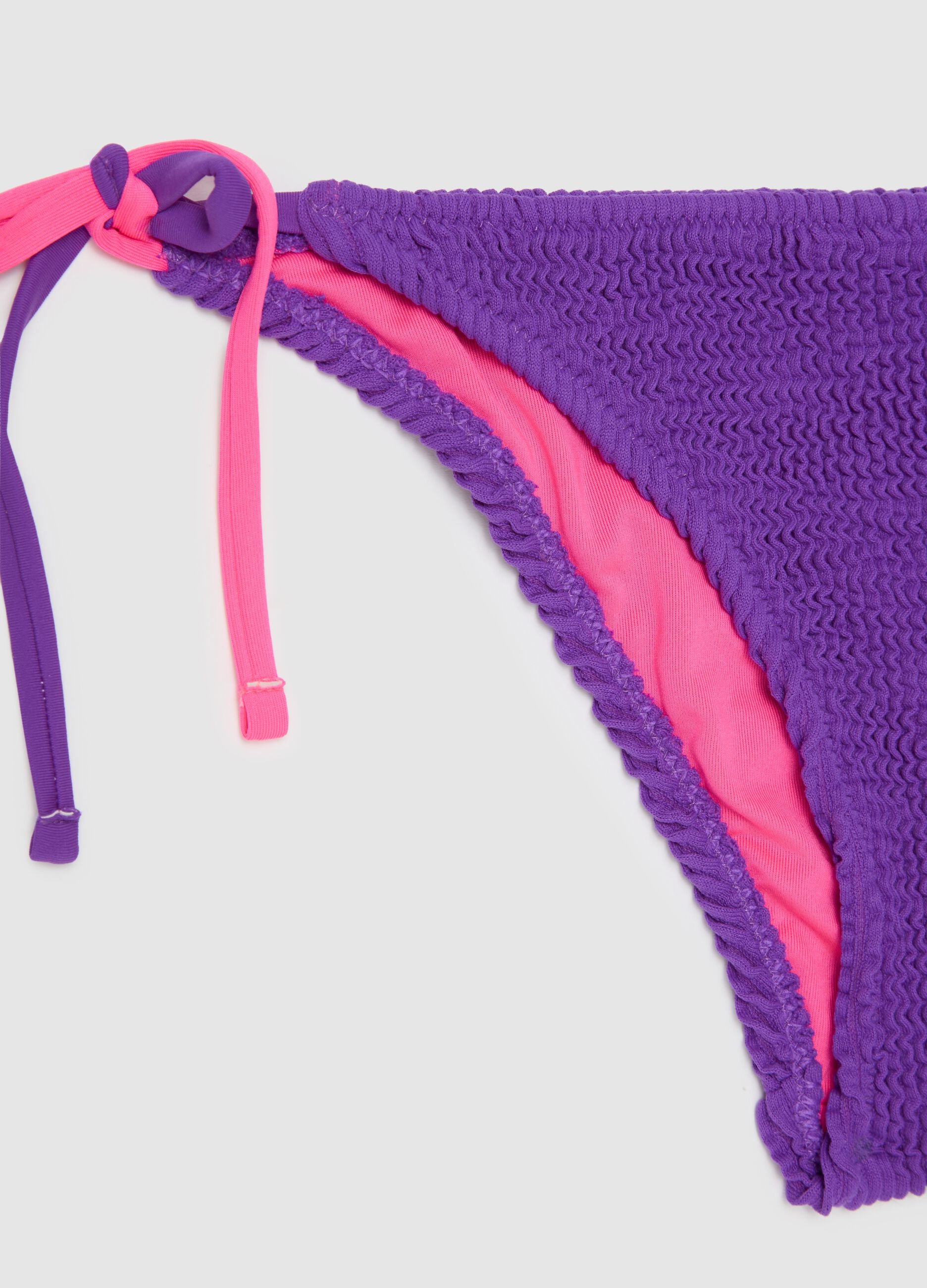 Girls' multicoloured stretch blend bikini