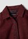Giacca rossa in vera pelle regular fit_5