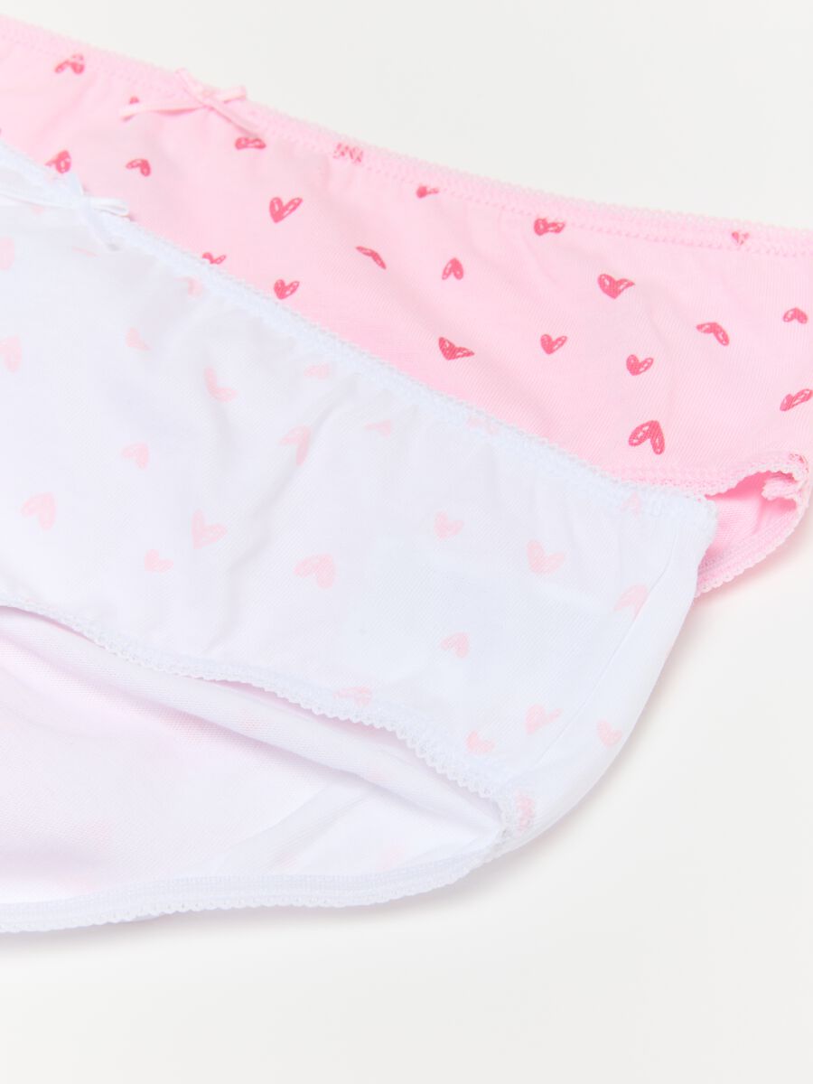 Girls' multicolor cotton briefs multipack in regular fit_3
