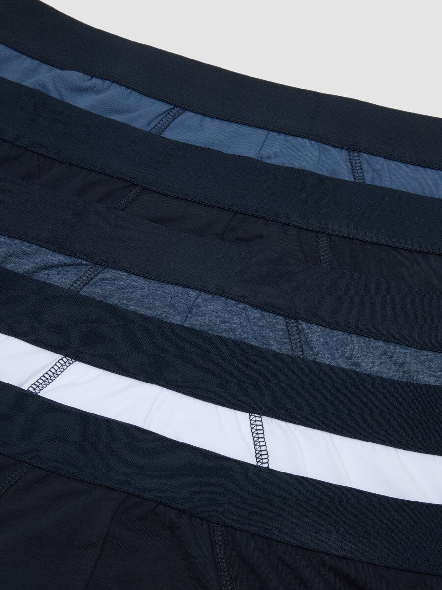 Pack of five multicolour stretch-cotton briefs_5