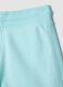 Girls&rsquo; light blue pure cotton regular-fit shorts_3
