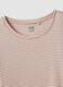 Multicolour pure organic cotton pyjamas with striped T-shirt and shorts_6